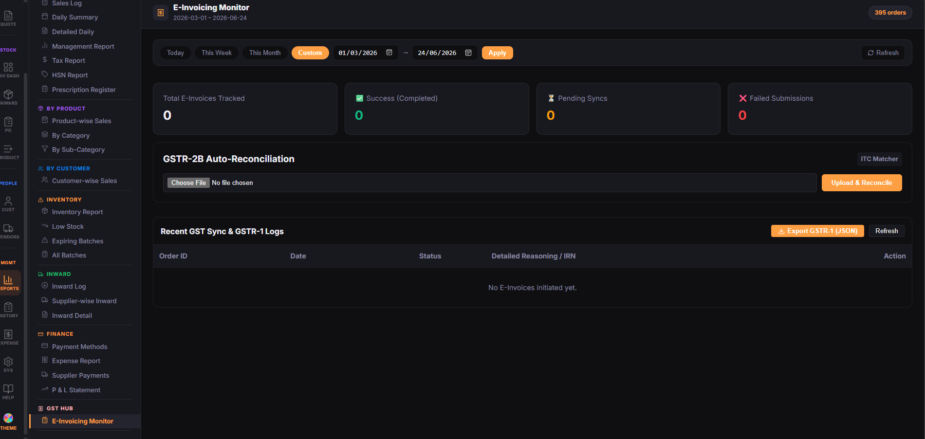 PorulHub IRN Government E-Invoicing Monitor